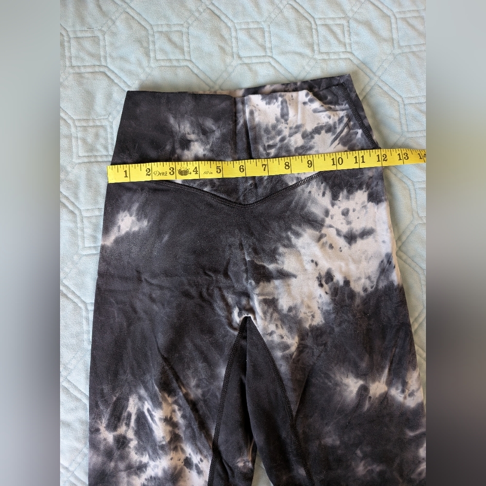 Vitality (Formerly Balance Athletica) Black Tie Dye Cloud Leggings